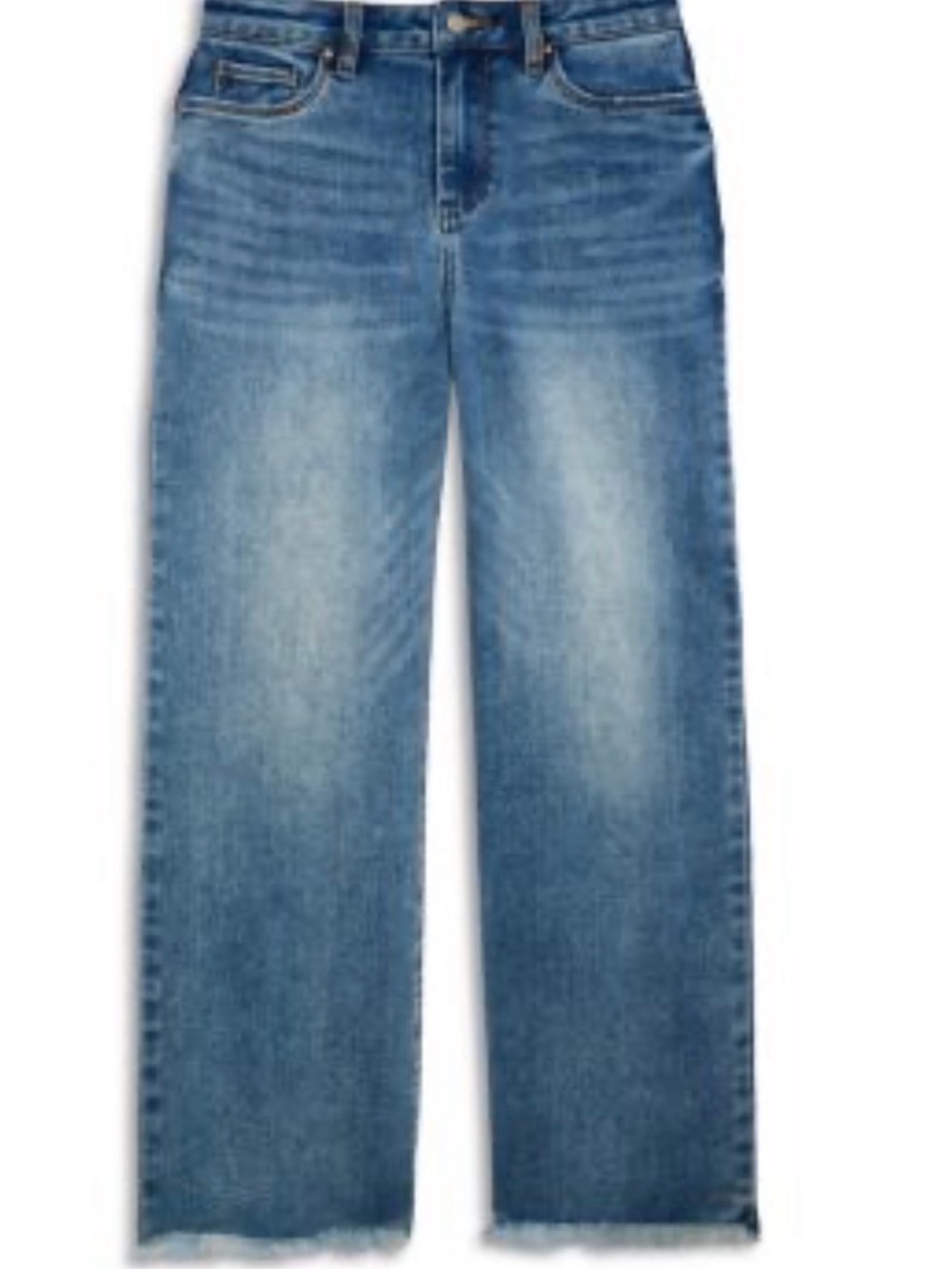 Blank NYC women’s Light Blue Relaxed Straight Jeans